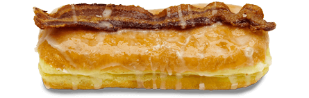 Maple Bacon Long John